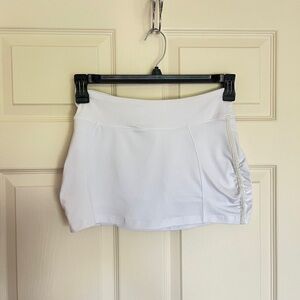 White tennis skirt mini with shorts medium forever 21